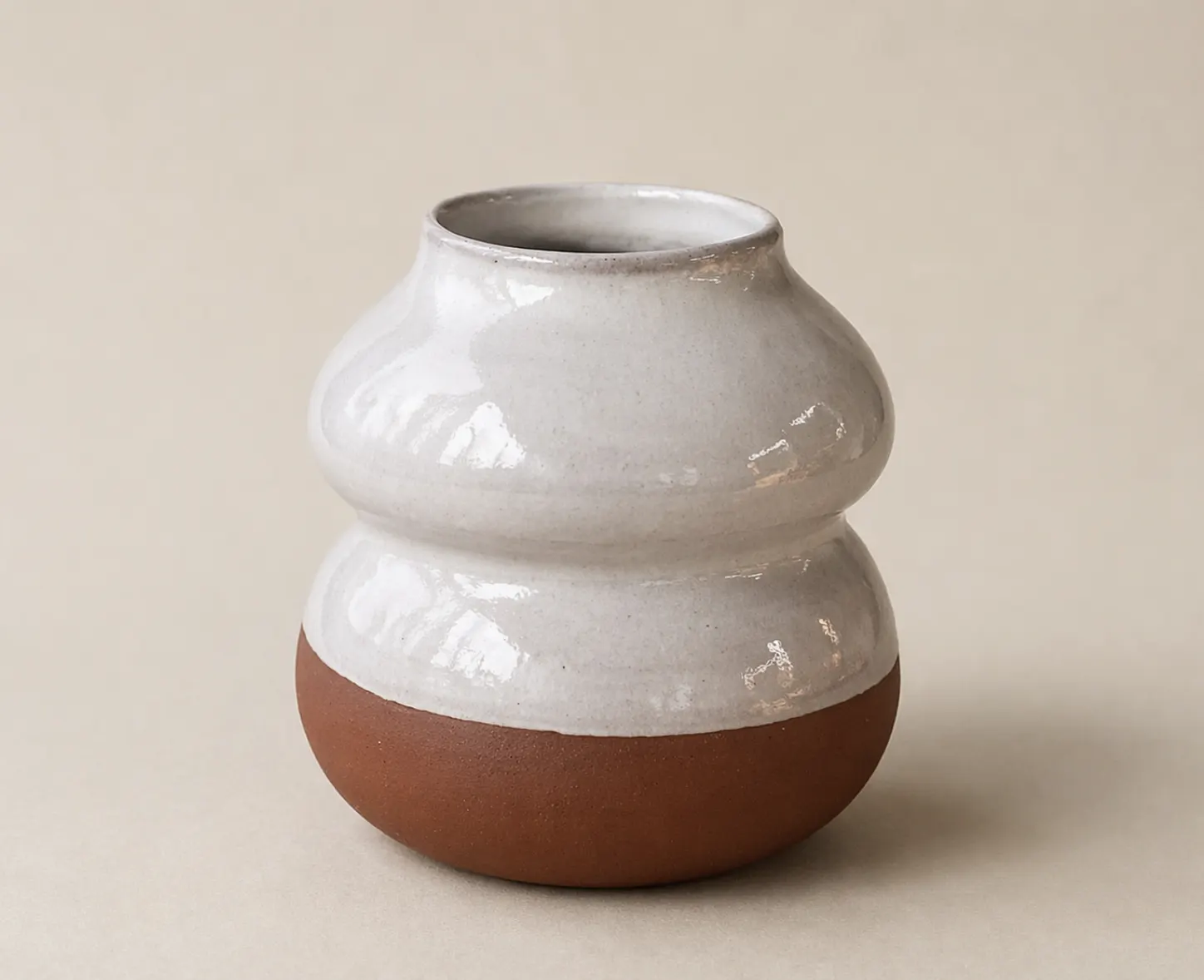 Grey vase