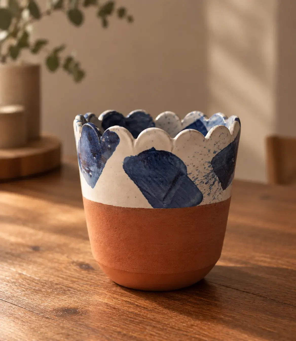 Spotted vase