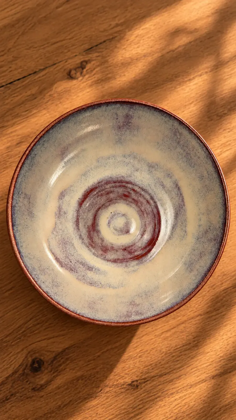 Tourbillon fruit bowl — Top view